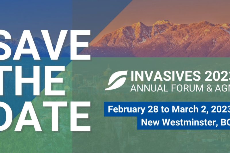 INVASIVES 2023 – ISCBC’s Forum & AGM